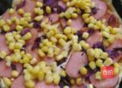 松子玉米披萨的做法图解8