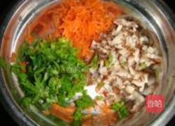 芝麻肉末卷的做法图解2