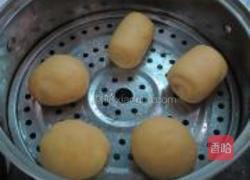 奶香南瓜馒头的做法图解6