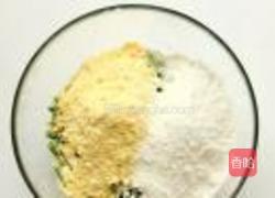 玉米面蒸豇豆的做法图解4