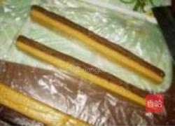 香草可可棋格饼干的做法图解9