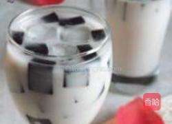 仙草冻奶茶的做法图解10