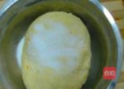 橙香玫瑰馒头的做法图解8