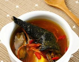 虫草花乌鸡汤[图]