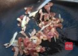 青菜肉丝炒面的做法图解6
