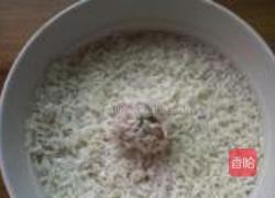 虾味珍珠丸子的做法图解12