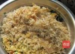 韭菜鸡蛋虾皮盒子的做法图解4