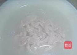 青菜肉丝小煮面的做法图解4