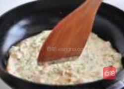 槐花肉末饼的做法图解7