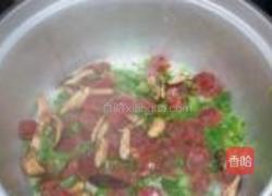 芥菜腊肠焖饭的做法图解7
