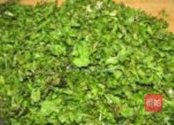 荠菜素饺子的做法图解3