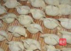荠菜素饺子的做法图解7
