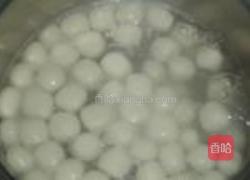 玫瑰酒酿元子汤的做法图解8