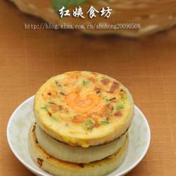 鸡蛋牛奶蔬菜饼的做法[图]