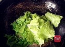 牛肉生菜炒米粉的做法图解4