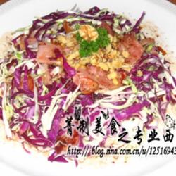 紫色甘蓝圣诞沙拉的做法[图]