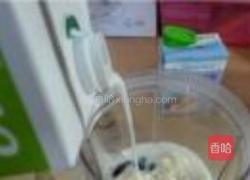 蜜豆豆腐奶昔的做法图解5