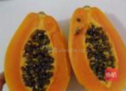 木瓜炖雪蛤的做法图解8