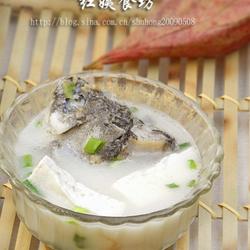 鲫鱼头豆腐汤的做法[图]