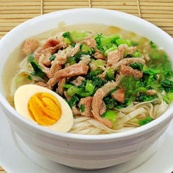 雪菜肉丝面的做法[图]