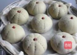 抹茶豆沙包的做法图解17