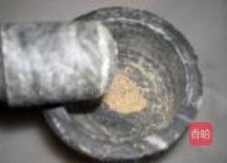 猪红韭菜粥的做法图解5