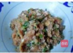 豆渣肉饼的做法图解1