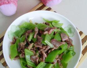尖椒爆炒鸡胗[图]