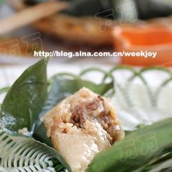 香菇鸡肉粽的做法[图]