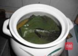 荷香冬瓜煲鸭粥的做法图解12