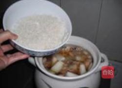 荷香冬瓜煲鸭粥的做法图解17