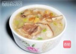 荷香冬瓜煲鸭粥的做法图解22