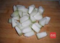 荷香冬瓜煲鸭粥的做法图解4
