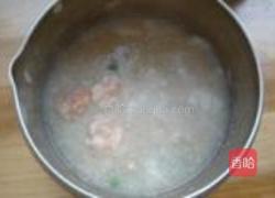 虾仁甜豆燕麦粥的做法图解7