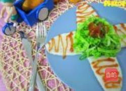 茄汁年糕包菜的做法图解9