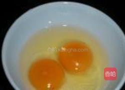 菠菜鸡蛋面的做法图解1