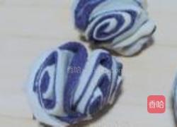 黑米双色花卷的做法图解13