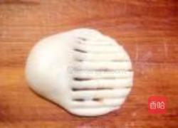 佛手豆沙面包的做法图解9