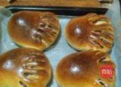 佛手豆沙面包的做法图解13