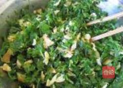 荠菜鸡蛋云吞的做法图解7