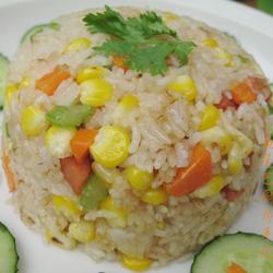 时蔬炒饭的做法[图]