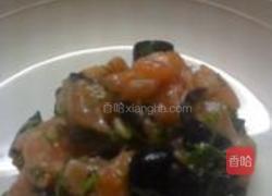 三文鱼Tartar的做法图解4