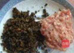 芽菜肉末面的做法图解2