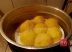 红薯豆沙糯米球的做法图解11