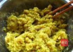 红薯豆沙糯米球的做法图解3