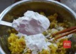 红薯豆沙糯米球的做法图解5