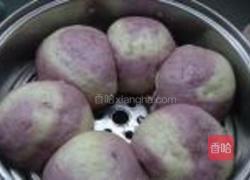 梦幻紫薯馒头的做法图解14