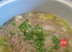 生菜牛肉芥麦面的做法图解8