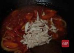 茄酱鸡丝螺丝意面的做法图解14