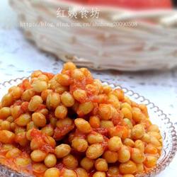 西红柿焗黄豆的做法[图]